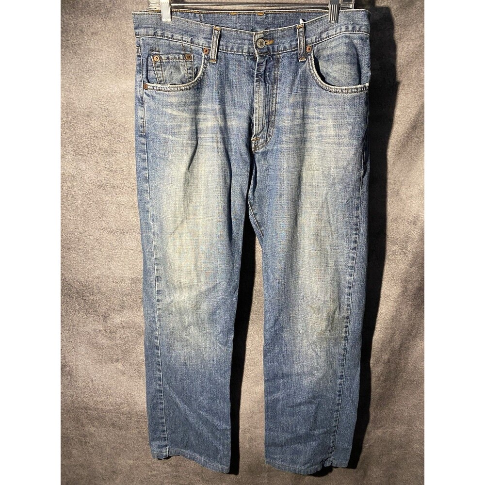 Vintage Lucky Brand Dungarees Brander Jean Size 30 Made in USA Gene Montesano